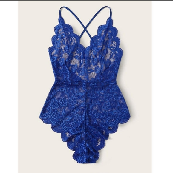 Other - 🥳🎈HOST PICK!🎈🥳  ‼️FINAL PRICE!‼️ 💙 BLUE LACE TEDDY 💙